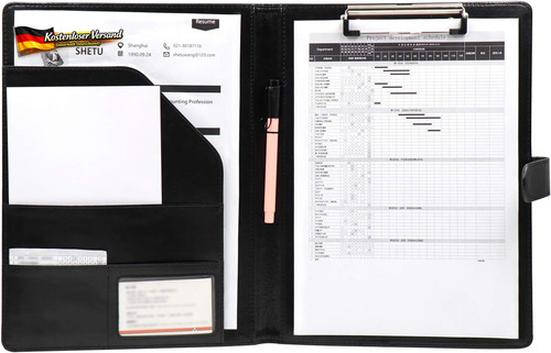 Leder organizer mit - a4, leder-organizer
