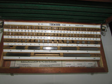 HOMEL-WERKE Block Endmasskasten Endmaß Endmaßsatz N54727 51 Teilig (C583)