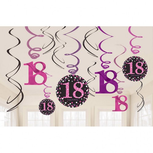 Geburtstag dekoration mit - 18.,