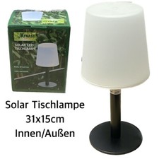 Led solar tischlampe 31x15cm - led,