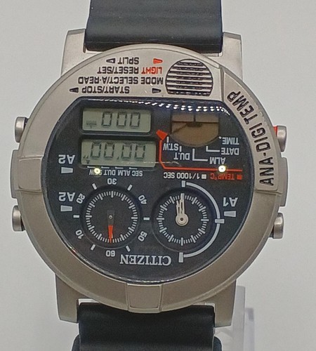 Citizen ana digi temp vintage - citizen, ana-digi