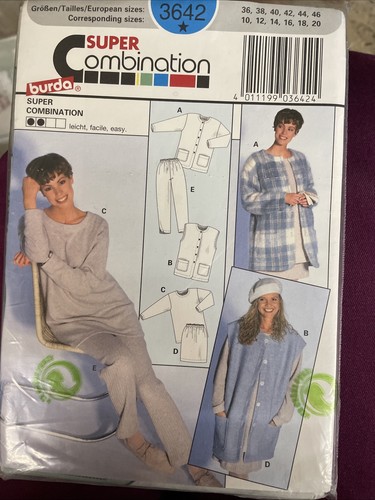 Burda 3642 super combination - 3642,,