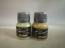 Ammo Of Mig Dio Drybrush 2 St. 0617 0606 Medium German Yellow Medium Green