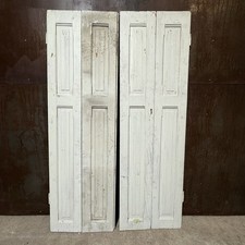 1 Paar alte Fensterläden, Klappläden, Jugendstil um 1920 / H171,5 B106 S2,7cm