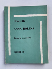 Noten . Donizetti. Anna
