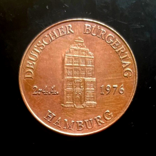 Medaille deutscher bürgertag - deutscher,