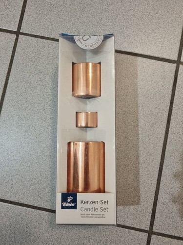 Kerzenset kupferfarben tchibo - kerzenset,