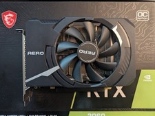 MSI GeForce RTX 3060 Aero ITX 12G OC, 12GB GDDR6, HDMI, 3x DP mit OVP