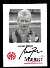 Michael becker autogrammkarte - michael,