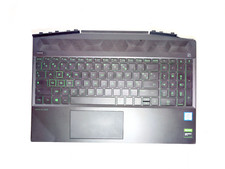 HP Pavilion Gaming 15-dk0082nf TopCase Gehäuse Tastatur Touchpad Mauspad AZERTY