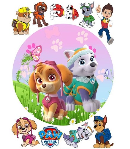 Tortenaufleger paw patrol - tortenaufleger,