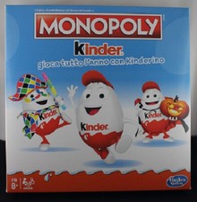 RAR!!! MONOPOLY GIOCA TUTTO I`ANNO CON KINDERINO - KINDER GAME 2022 - HASBRO