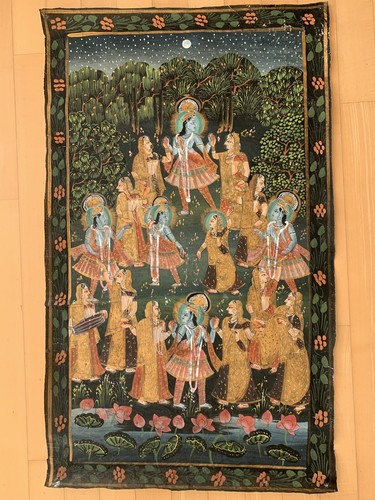 Pichwai indische malerei - pichwai,