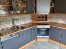 Habemat Küchenzeile in L Form 3,20 x 3,40 x 2,40 mit Siemens/Miele E Geräten, 