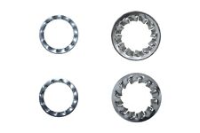 Fächerscheibe Zahnscheibe innenverzahnt Ø14/18mm M10x1 Eisen verzinkt 5/25 Stück