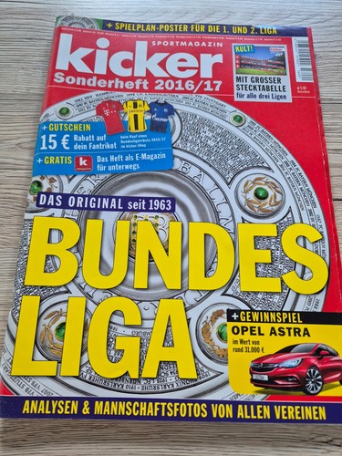 Kicker sonderheft bundesliga - sonderheft,