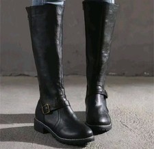 Damen kniehohe reitstiefel - kniehohe,