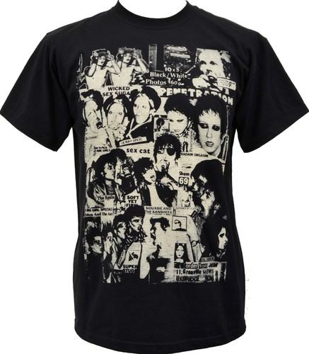 Herren punk rock shirt - herren,