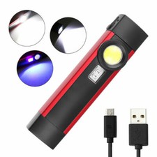 LED COB KFZ Arbeitsleuchte Akku Werkstattlampe Taschenlampe Handlampe mit Magnet