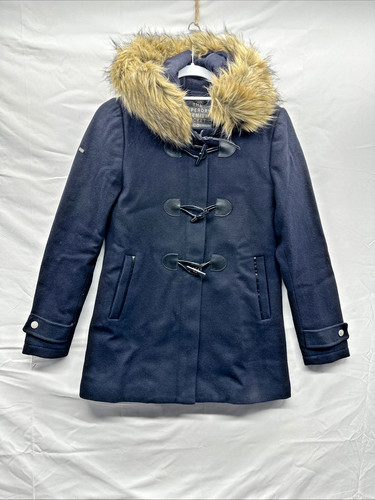 Superdry dufflecoat damen navy - dufflecoat,