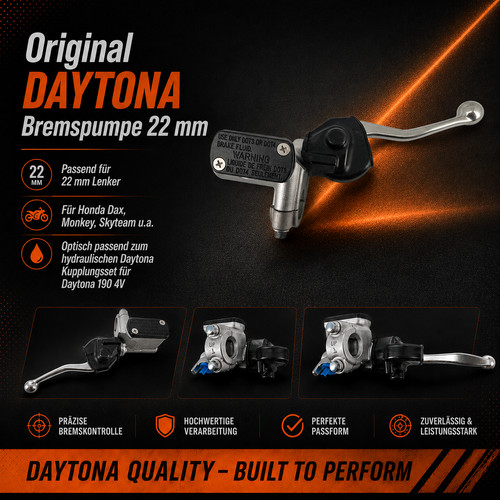 Daytona bremspumpe 22mm dax - 22mm,