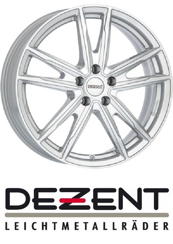 Dezent silver 8x17 - silver, 5/112