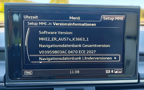 Audi fw update auf - fw,