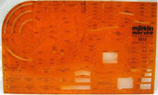 MÄRKLIN Zeichen Schablone 0212 1:5 Mini-Club Gleisplan Gleispläne Z