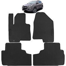 Fußmatten Gummi Schwarz Premium Set, für Hyundai ix35 2009-2015