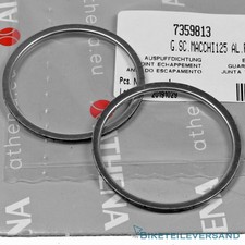 2X Krümmerdichtung Auspuffdichtung für Honda VT 1100 C2 C3 Shadow ACE Aero