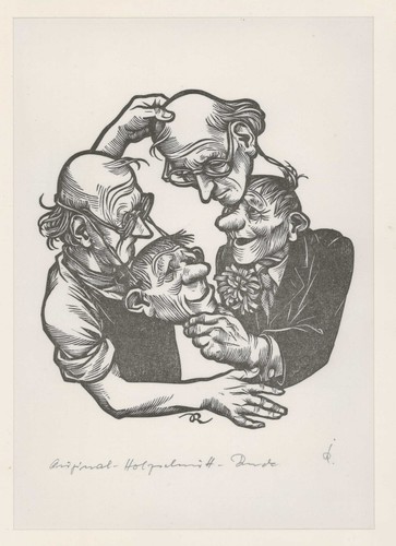 Richard rother holzschnitt - richard,