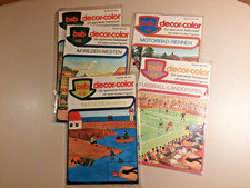 bsb decor-color Serie Rubbelbilder, 1976, bsb-decorbild-verlag Joachim Toepffer