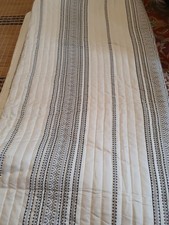 Jysk Bettdecke Tagesdecke 220x240cm Schwarz Weiss Neu