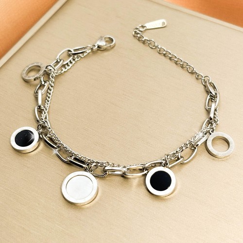 Damen armband silber - armband, gold