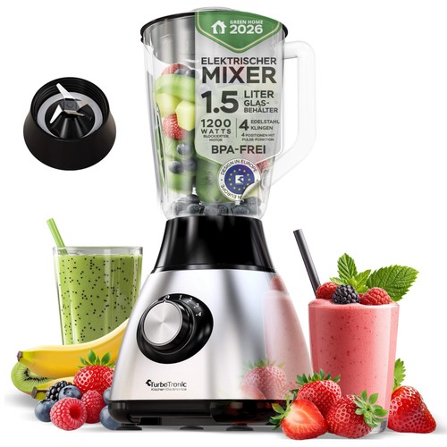 1200w standmixer glas - 1200w,