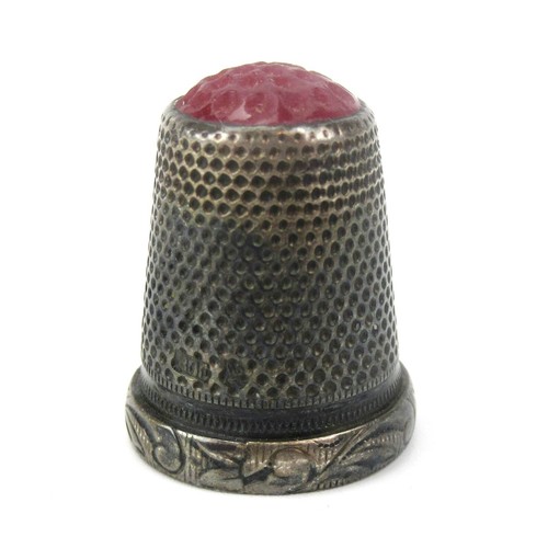 Alter fingerhut aus 800er - fingerhut,
