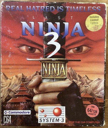 The last ninja - ninja, c64