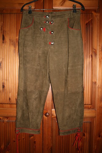 Lederhose tracht damen braun - lederhose,