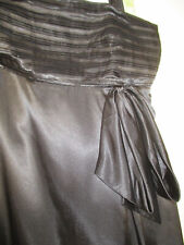 Damen Kleid - Weihnachten, Silvester, Party -schwarz Tüll ,Satin - Schulterfrei