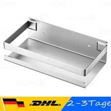 EDELSTAHL DUSCHABLAGE BADREGAL