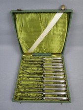 12 versilberte Jugendstil