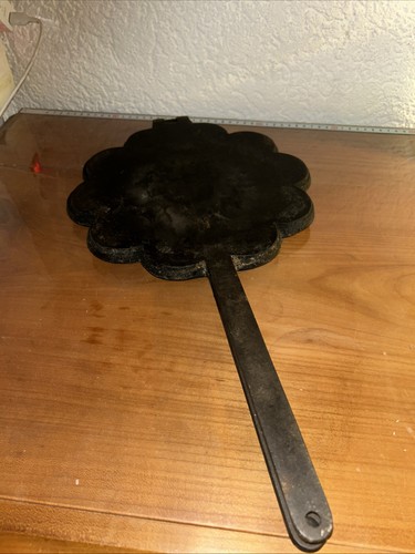 Herzwaffeleisen gusseisen alt - gusseisen,
