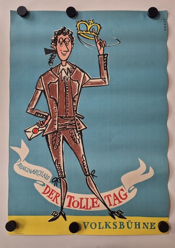 Plakat theater der tolle - der,