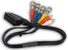 SCART zu BNC Breakout Adapter Kabel RGB / RGBS für SONY PVM / BVM Monitor CSYNC