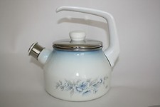 Westfalia Emaille Wasserkessel Wasserkocher Flötenkessel Kessel -  NEU - Vintage