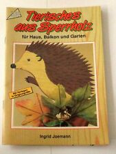 Buch Tierisches aus Sperrholz / Basteln Haus Garten Hobby Balkon Deko
