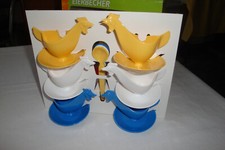 Frühstücksset Eierbecher Huhn - Sonja PLASTIC 6 Eierbecher 6 Löffel Geschenkbox