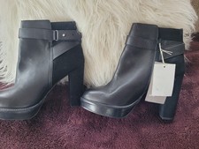 H&M Leder Gr. 7 Stiefeletten