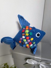 Amigurumi Regenbogen Fisch  15