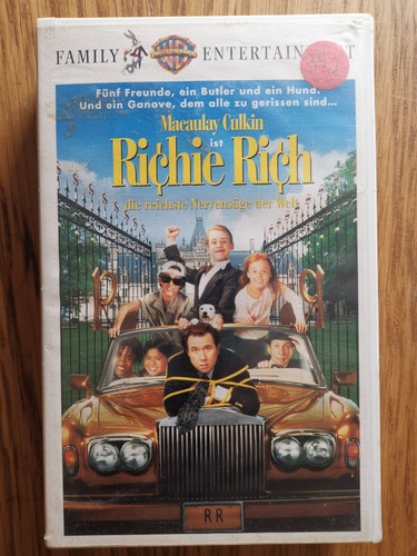 Richie rich vhs macaulay - richie,